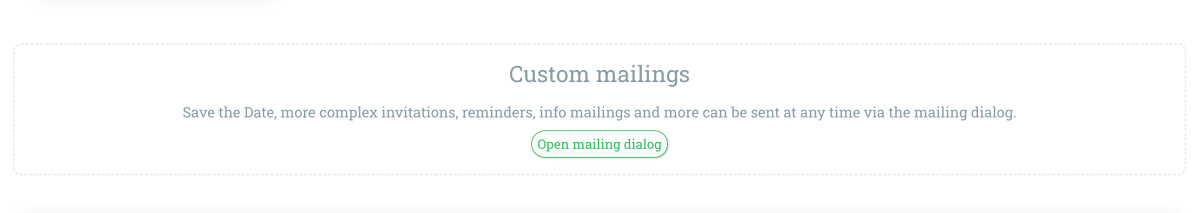 Custom mailings - 